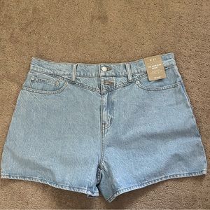 Madewell mom Jean shorts